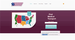 Desktop Screenshot of freemedicaltransport.com