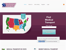 Tablet Screenshot of freemedicaltransport.com